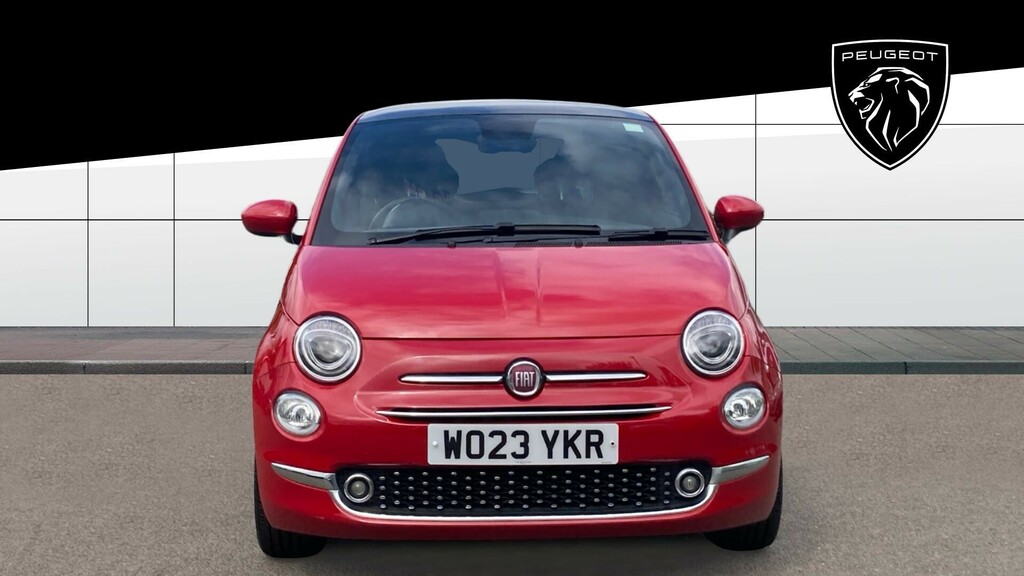 Fiat 500 Hatchback WO23YKR Red #2