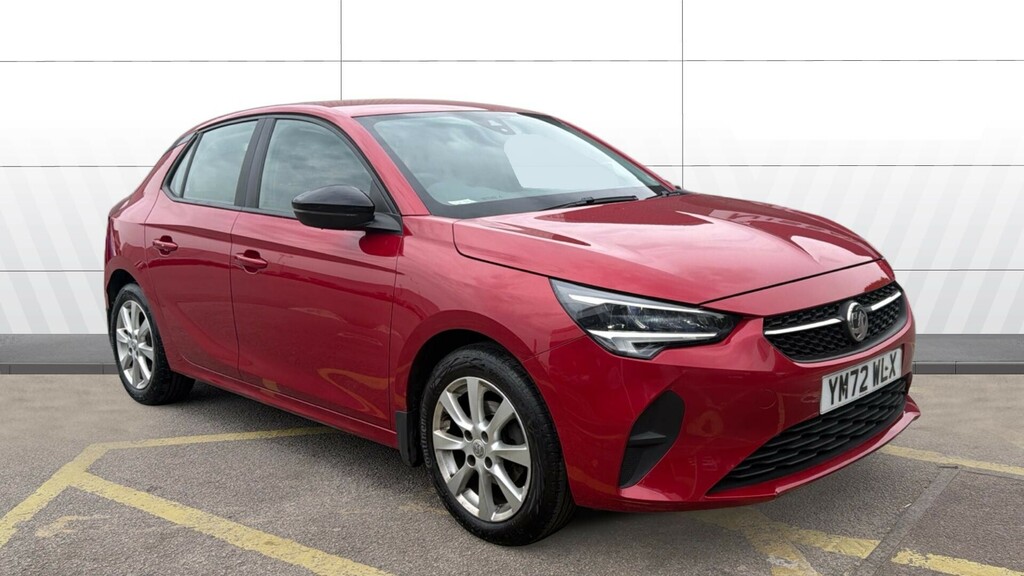 Vauxhall Corsa Design YM72WLX Red