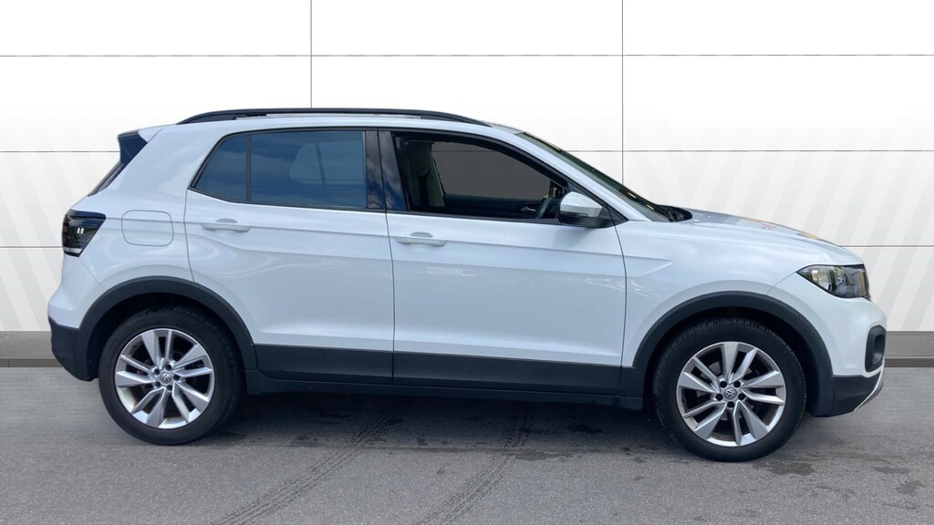 Volkswagen T-Cross Se White #5