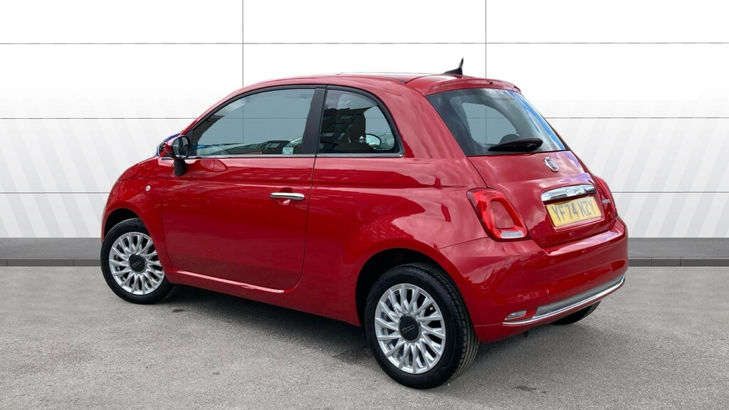 Fiat 500 Hatchback YF74NZY Red #2