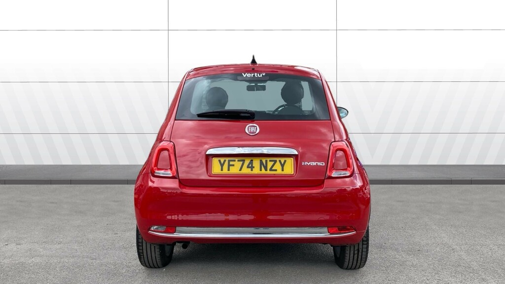 Fiat 500 Hatchback YF74NZY Red #6