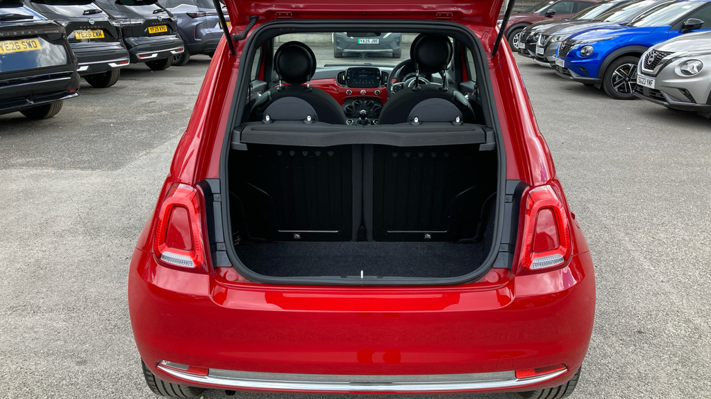 Fiat 500 Hatchback YF74NZY Red #4