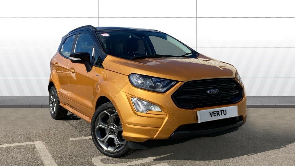 Ford Ecosport St-line Yellow