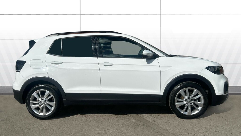 Volkswagen T-Cross Se White #5