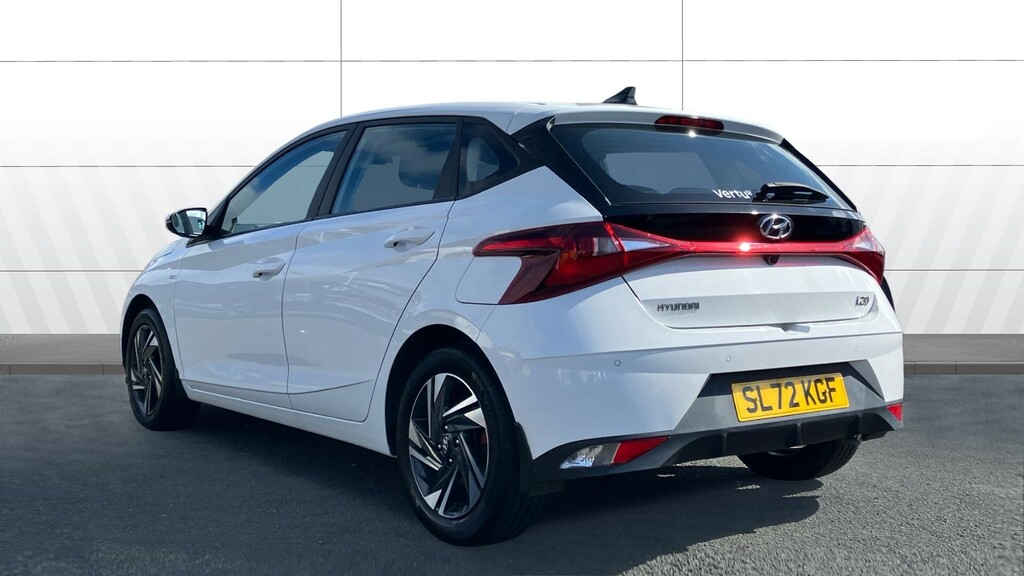Hyundai I20 Se Connect SL72KGF White #2