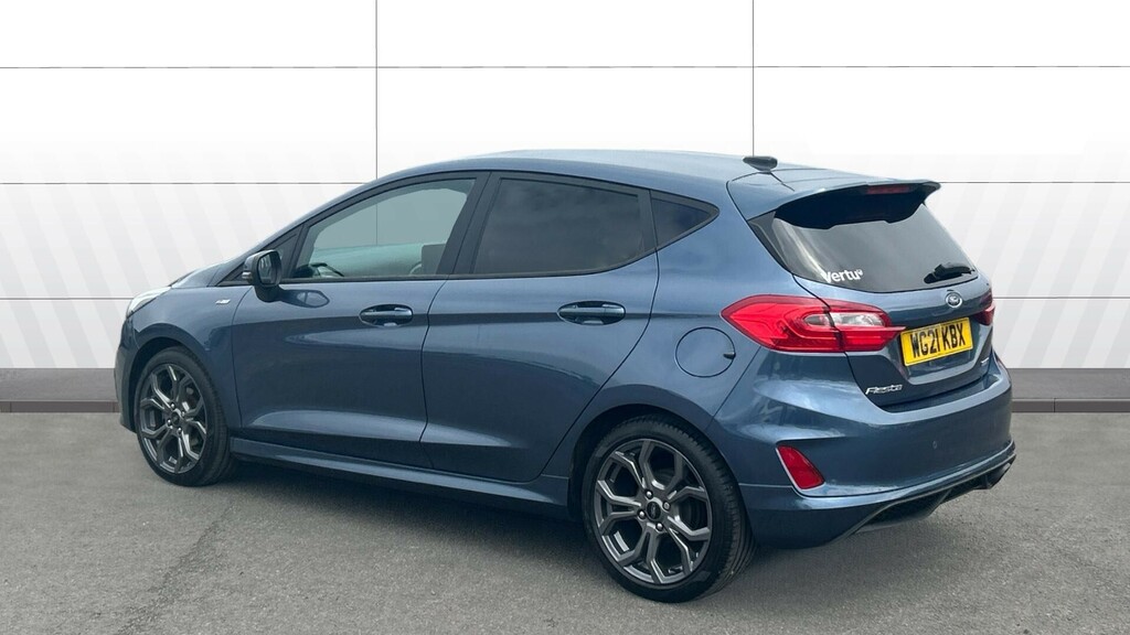 Ford Fiesta St-line Edition WG21KBX Blue #2