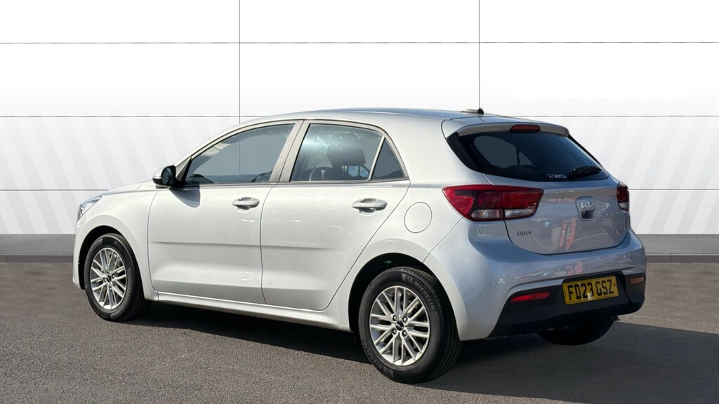 Kia RIO 2 Silver #2