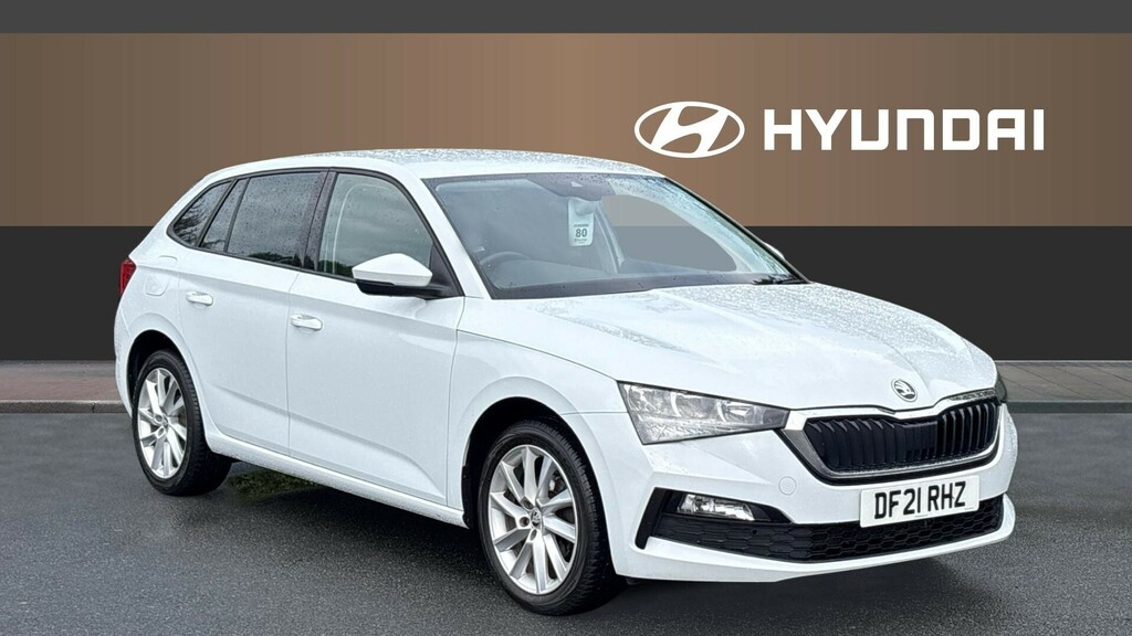 Skoda Scala Se L White