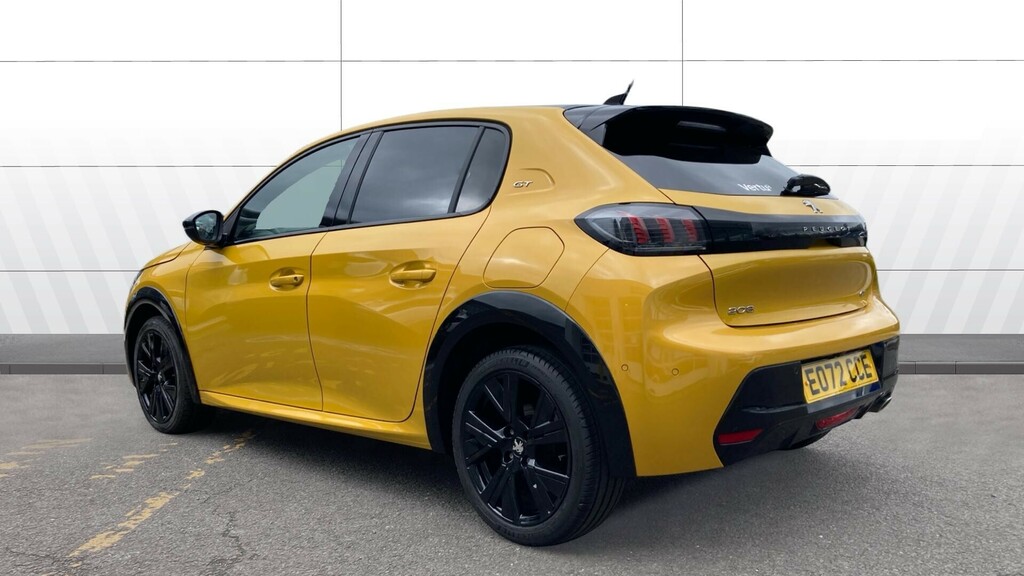 Peugeot 208 Gt Yellow #2