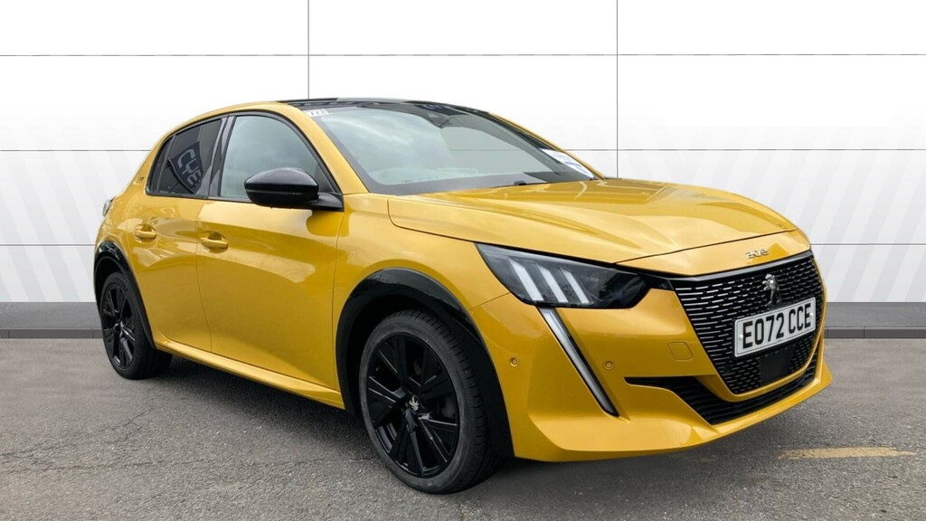 Peugeot 208 Gt Yellow