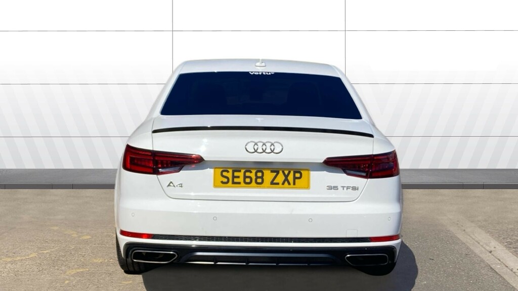 Audi A4 Black Edition SE68ZXP White #6
