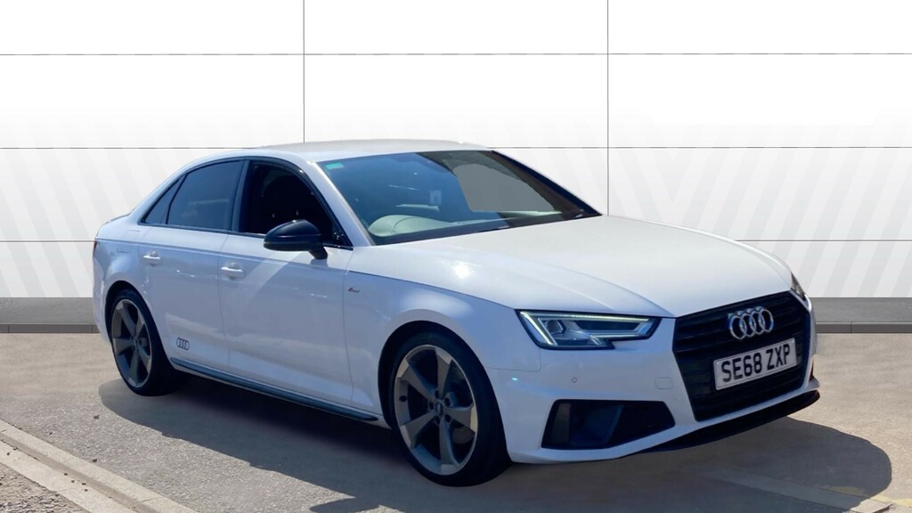 Audi A4 Black Edition White