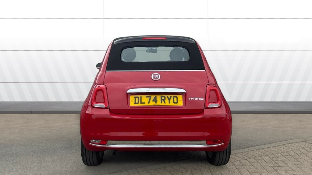 Fiat 500 Convertible DL74RYO Red #6