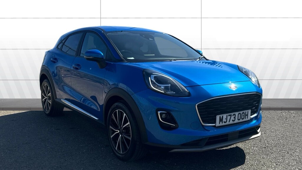 Ford Puma Titanium Blue
