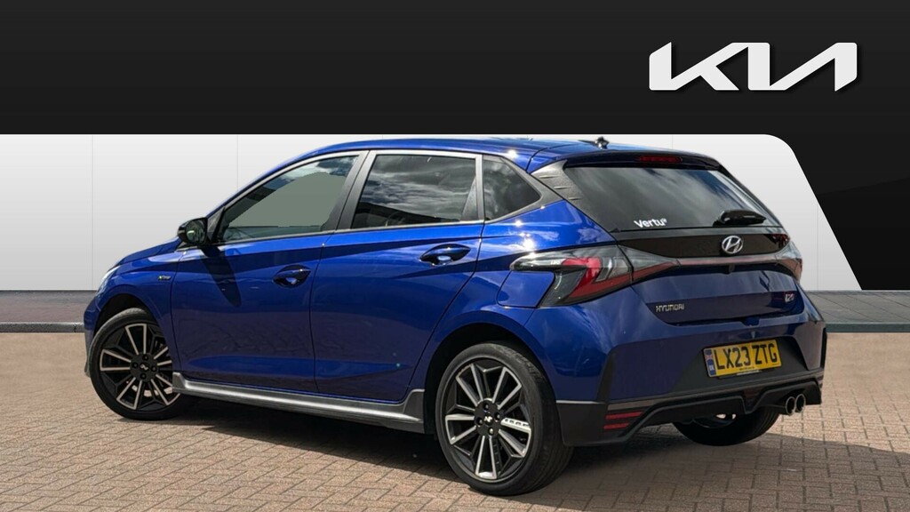 Hyundai I20 N Line LX23ZTG Blue #2