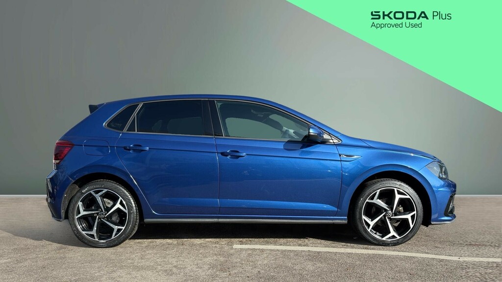 Volkswagen Polo R-line FM21XWU Blue #4