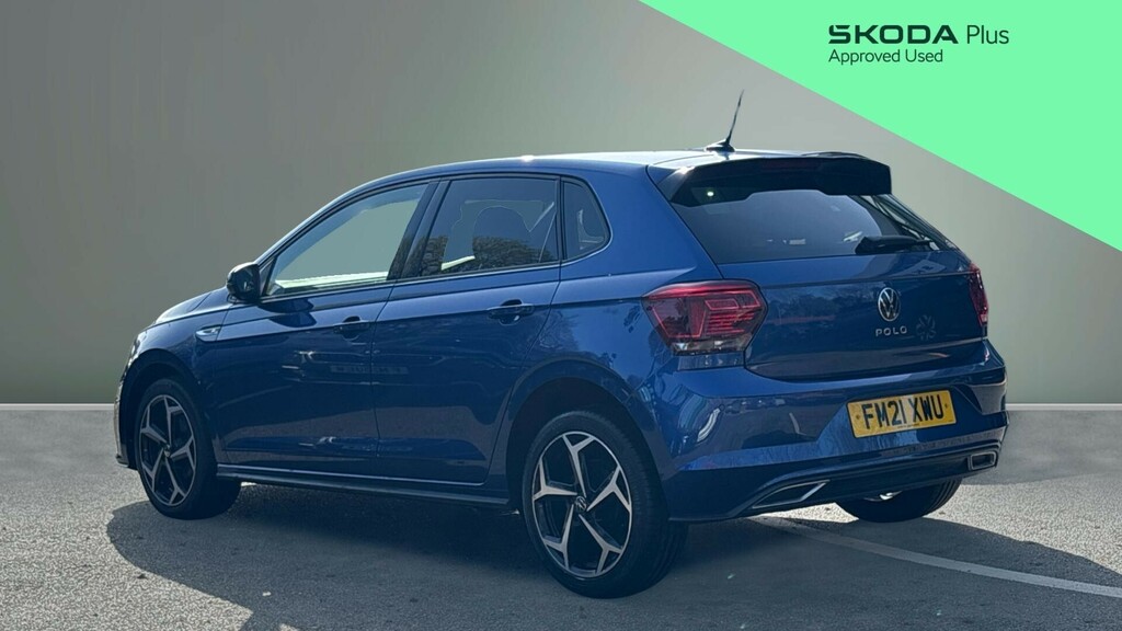 Volkswagen Polo R-line FM21XWU Blue #3
