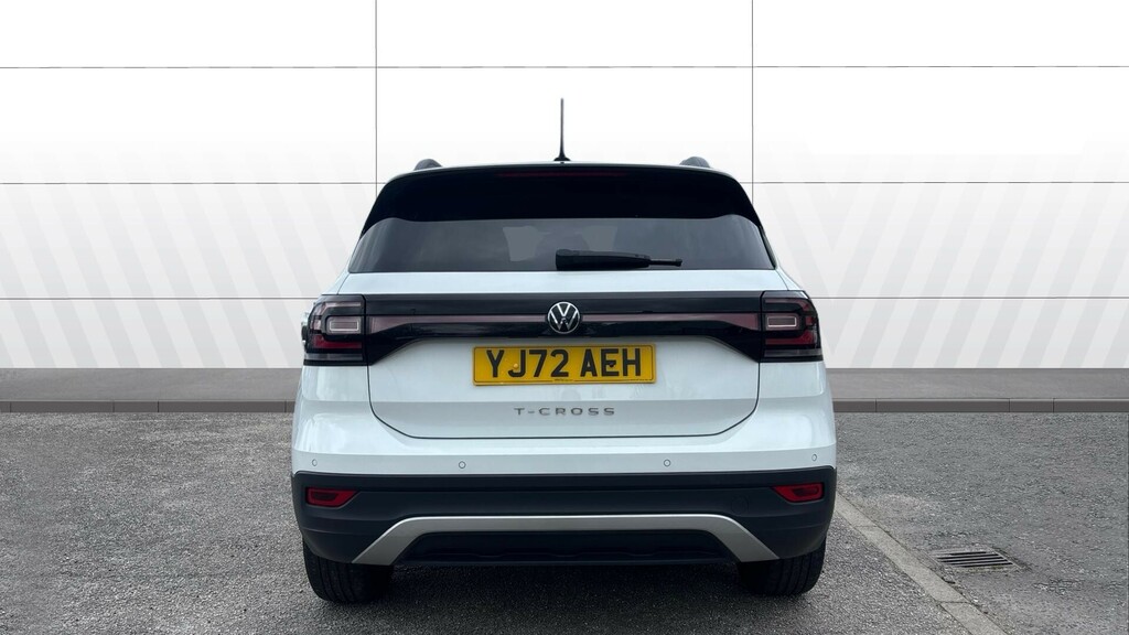 Volkswagen T-Cross Black Edition YJ72AEH White #6