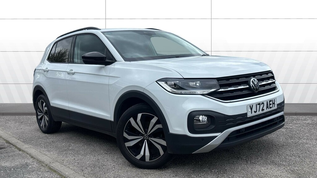 Volkswagen T-Cross Black Edition White