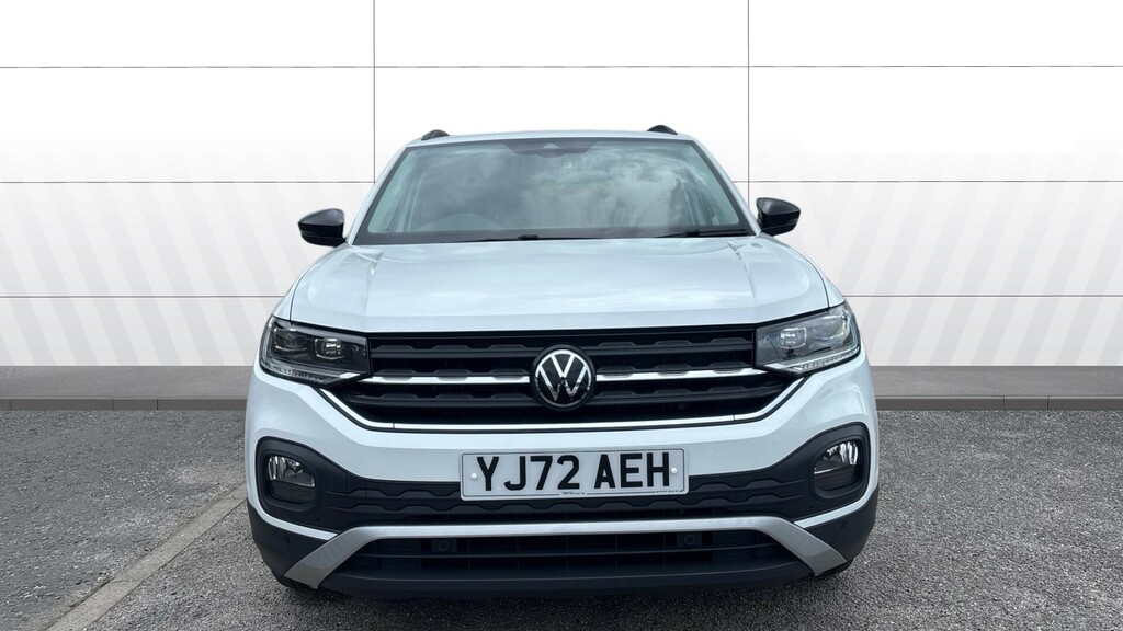 Volkswagen T-Cross Black Edition YJ72AEH White #3
