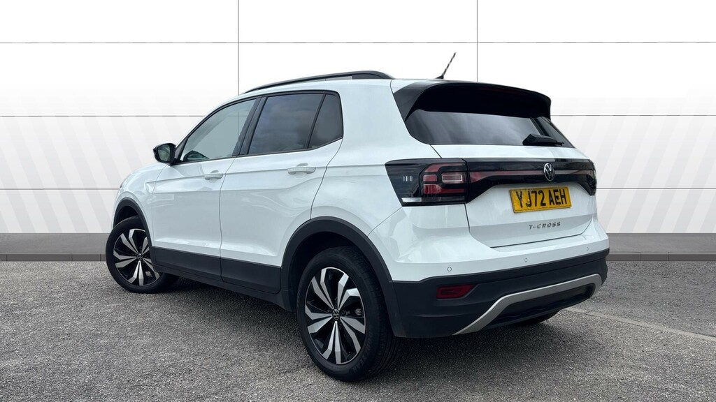Volkswagen T-Cross Black Edition YJ72AEH White #2