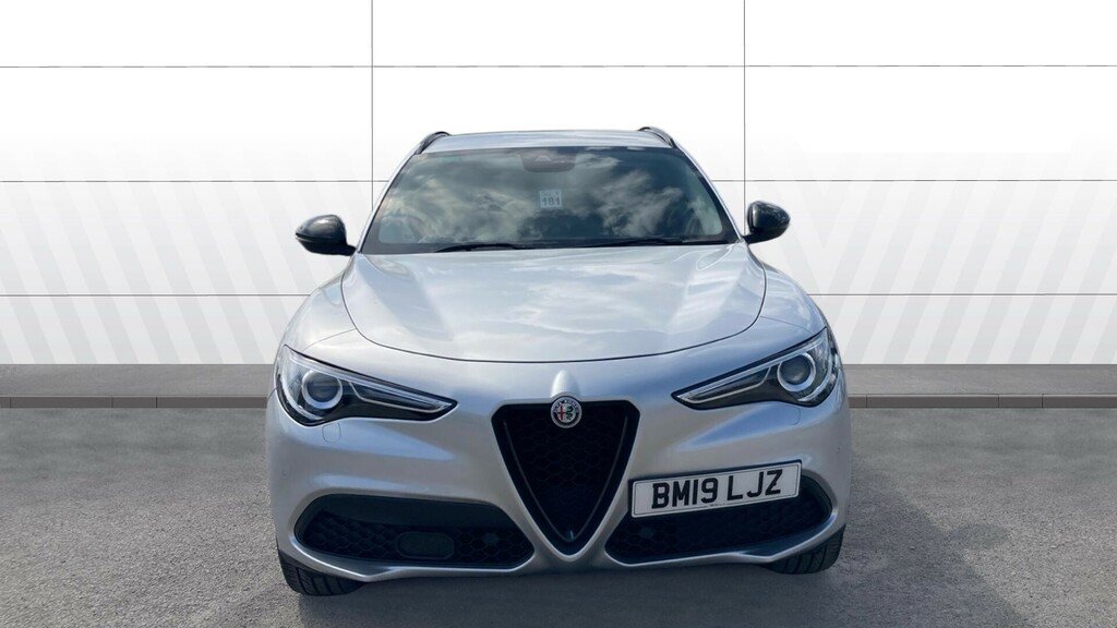 Alfa Romeo Stelvio Nero Edizione W4TKH Silver #3
