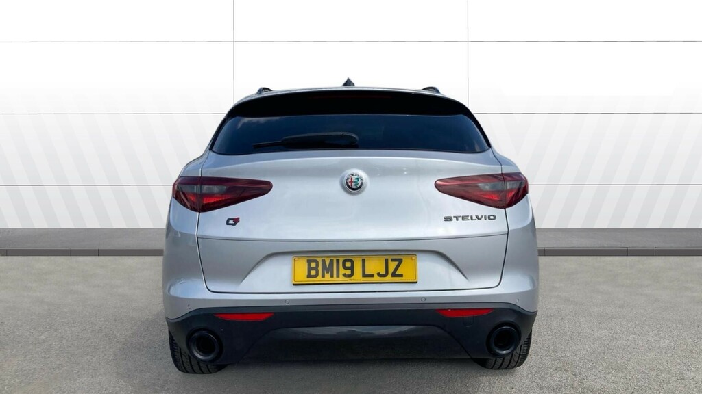 Alfa Romeo Stelvio Nero Edizione W4TKH Silver #6