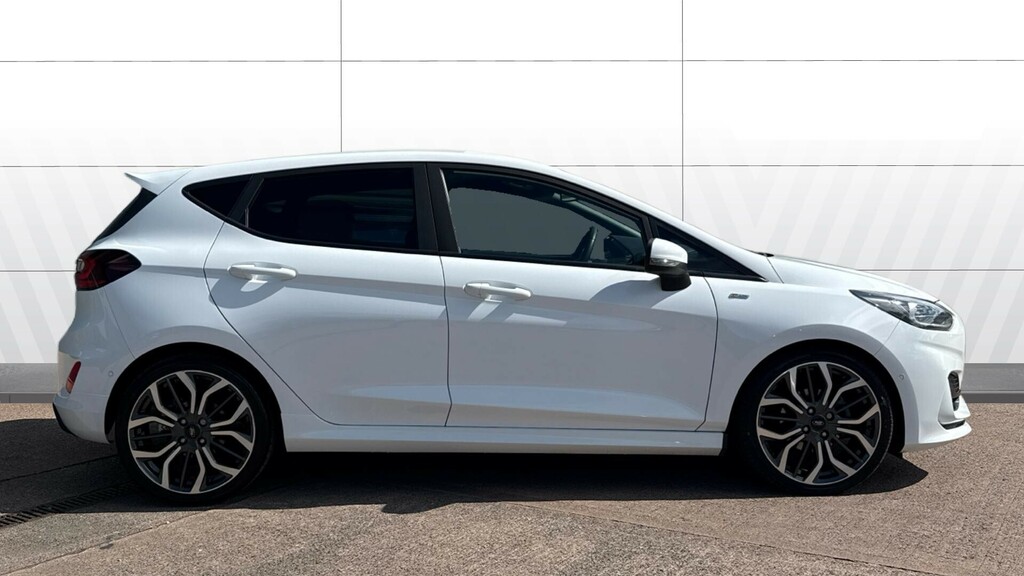 Ford Fiesta St-line X WR73BKD White #3