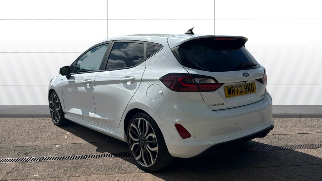 Ford Fiesta St-line X WR73BKD White #2