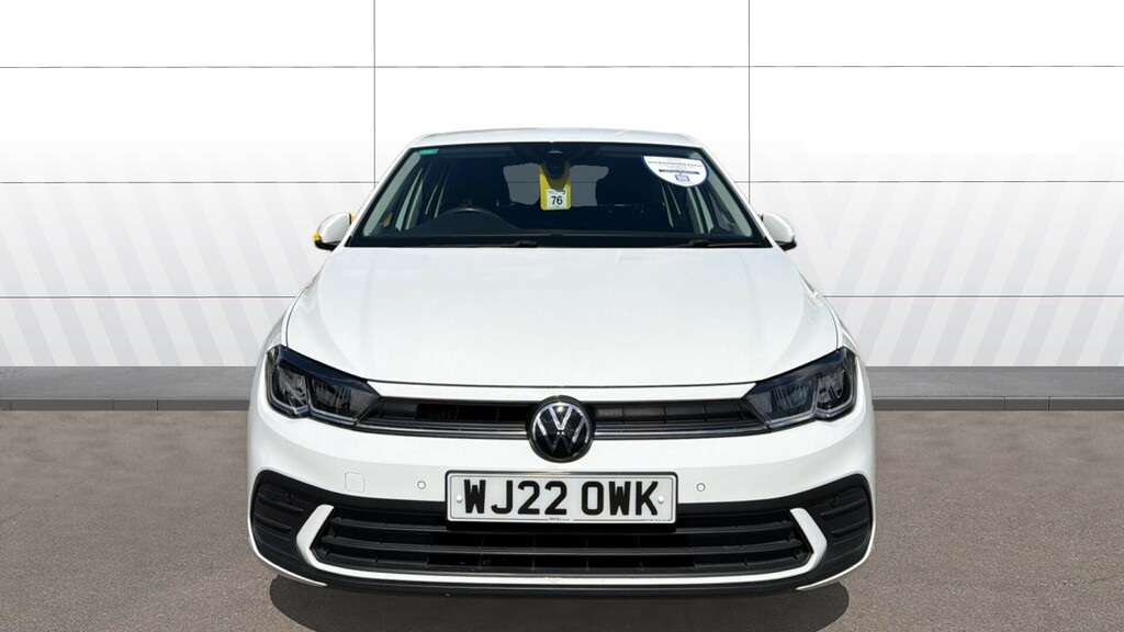 Volkswagen Polo Life WJ22OWK White #3