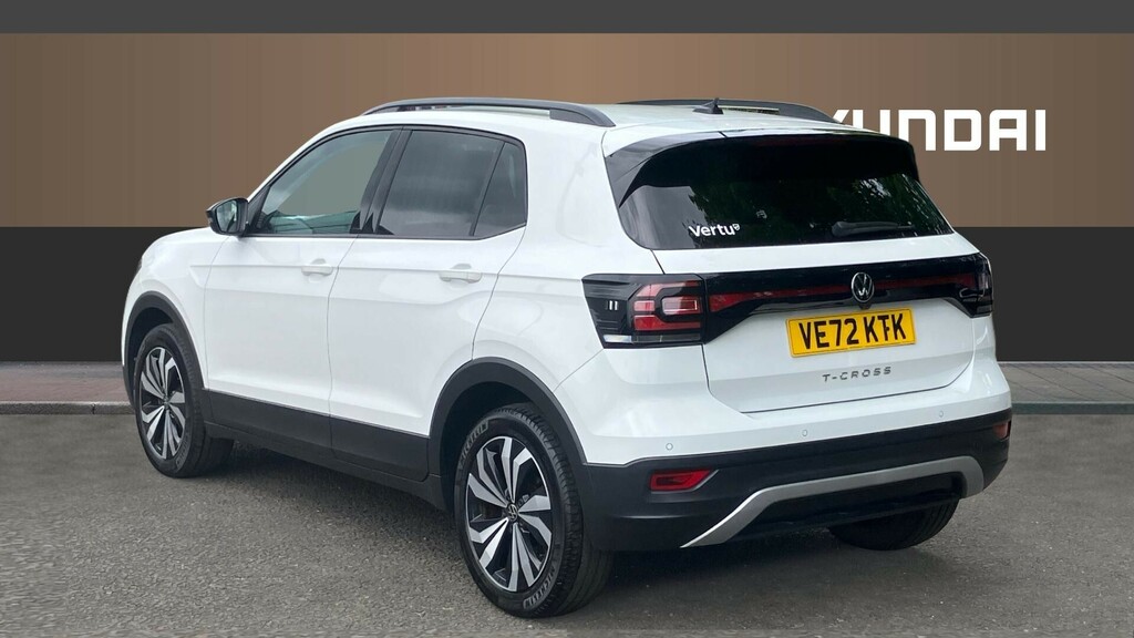 Volkswagen T-Cross Black Edition VE72KTK White #2