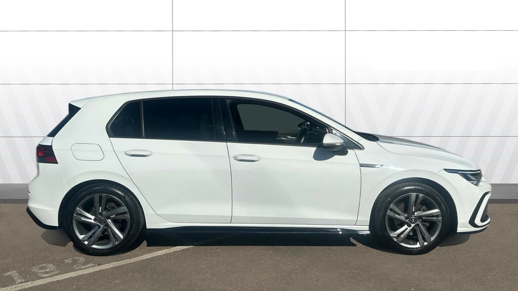 Volkswagen Golf R-line FL21OVU White #5
