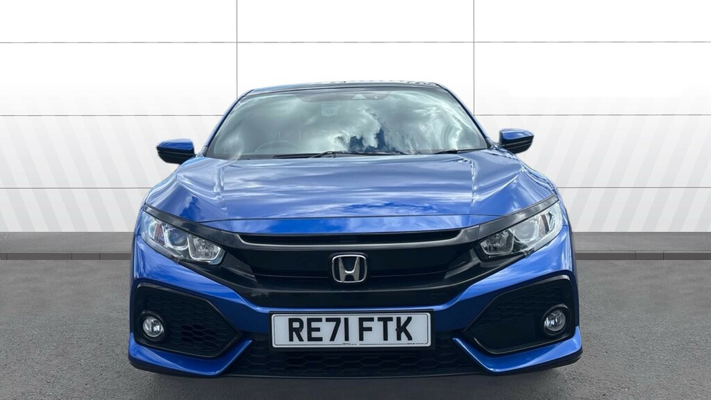 Honda Civic Ex Blue #3