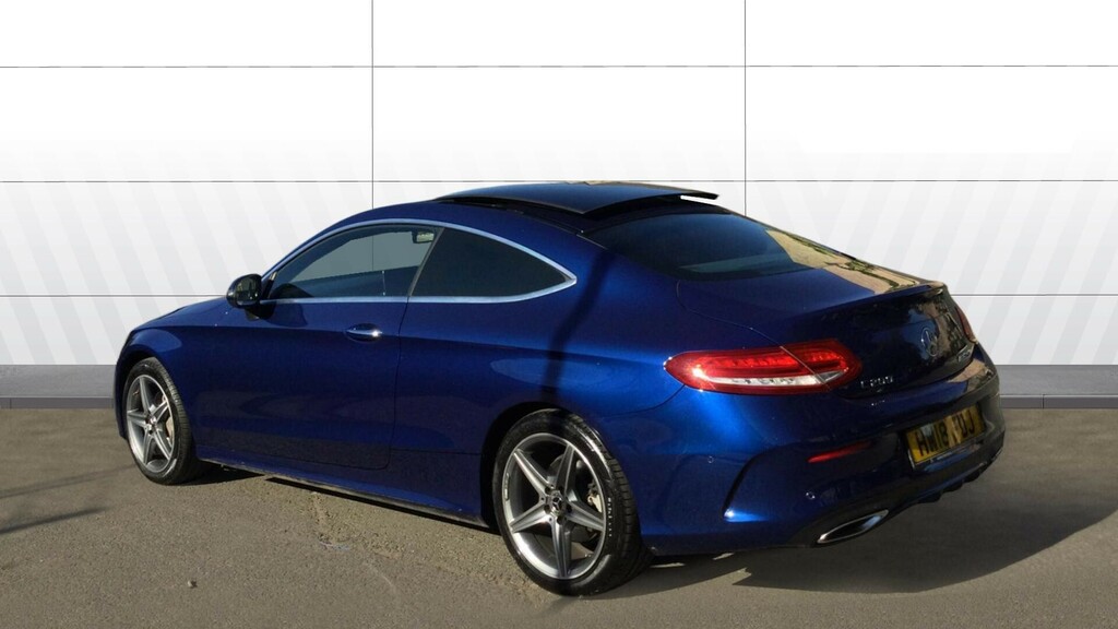 Mercedes-Benz C Class Amg Line HW18FDJ Blue #2