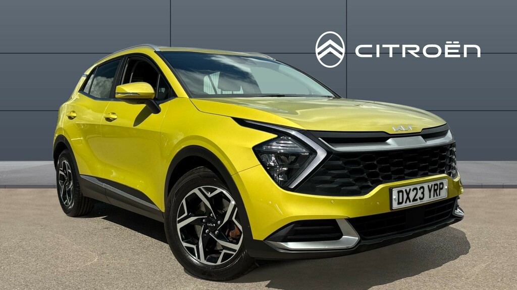 Kia Sportage 2 Yellow