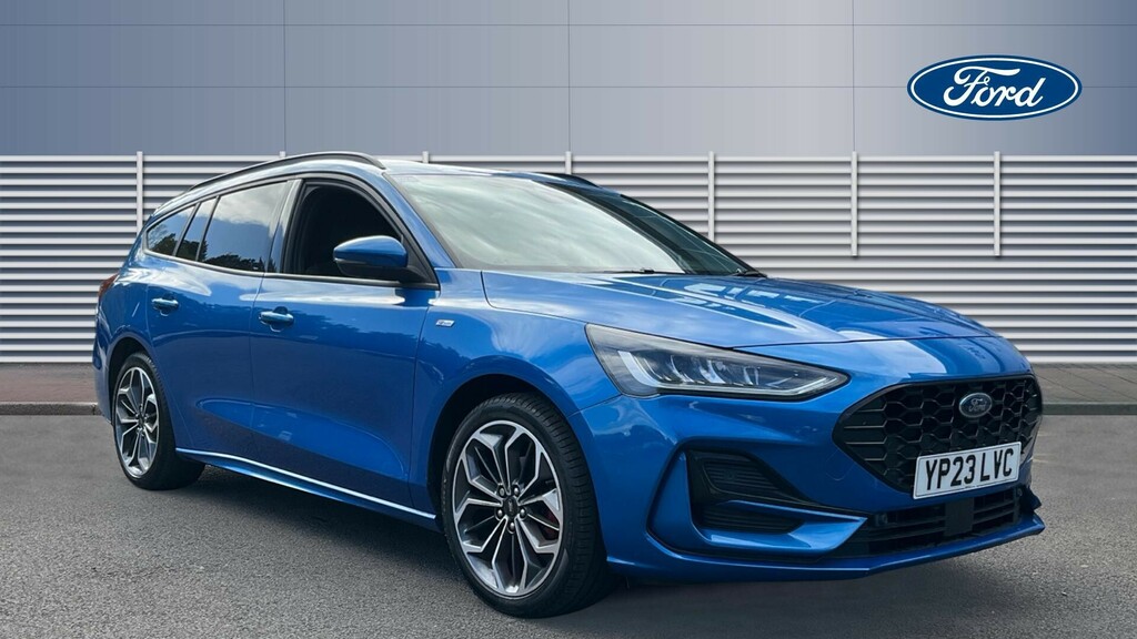 Ford Focus St-line X Blue