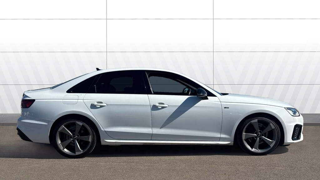Audi A4 Sport Edition White #5