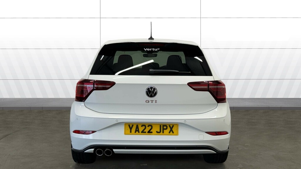 Volkswagen Polo Gti White #6
