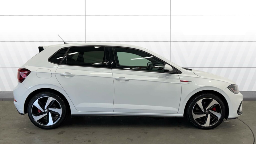 Volkswagen Polo Gti White #5