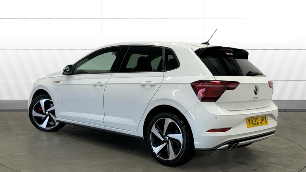 Volkswagen Polo Gti White #2
