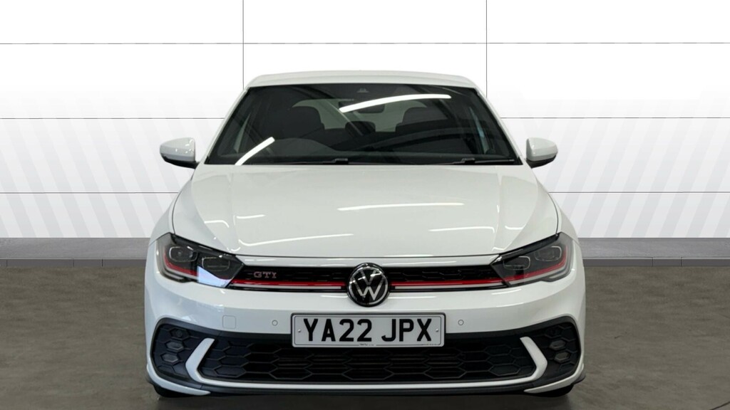 Volkswagen Polo Gti White #3