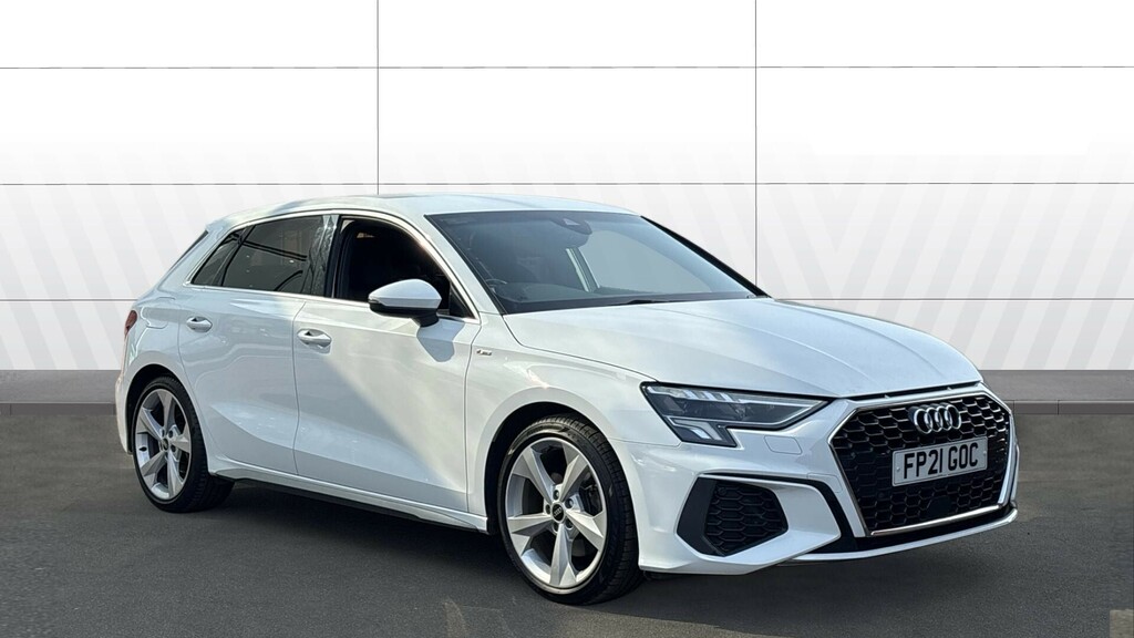 Audi A3 S Line White