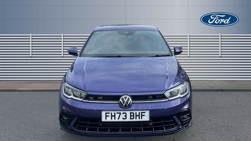 Volkswagen Polo R-line FH73BHF Purple #3