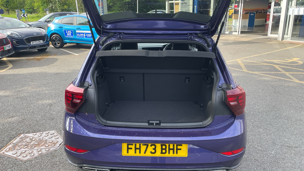 Volkswagen Polo R-line FH73BHF Purple #4