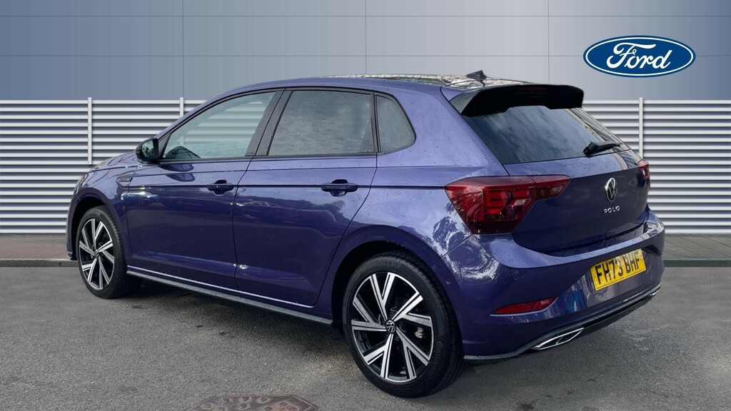 Volkswagen Polo R-line FH73BHF Purple #2