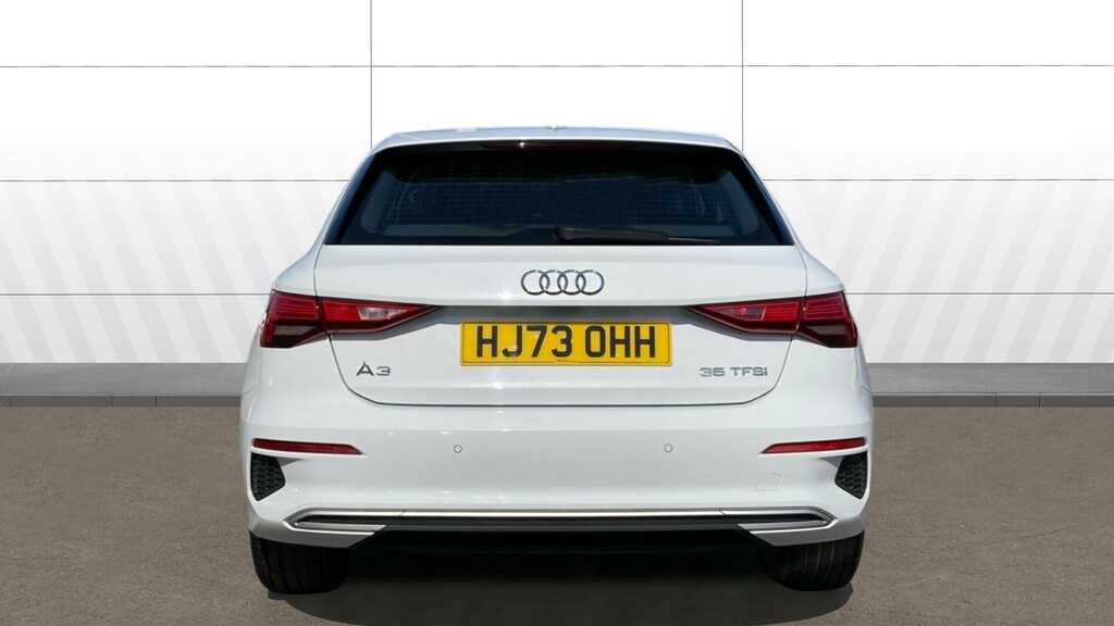 Audi A3 Sport HJ73OHH White #6