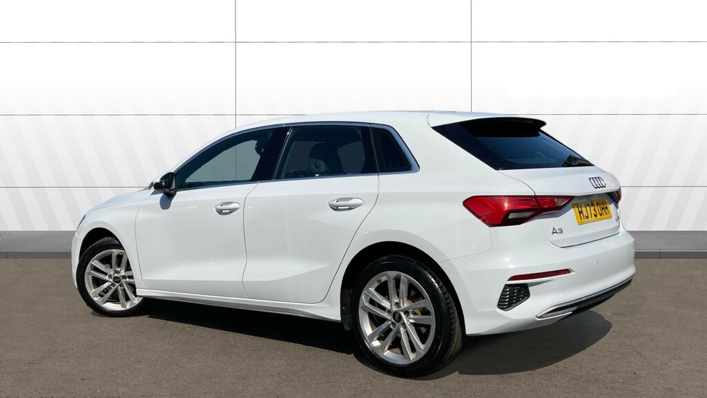 Audi A3 Sport HJ73OHH White #2