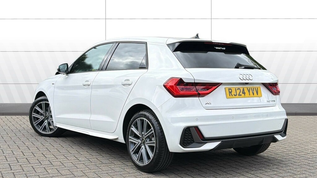 Audi A1 S Line RJ24YVV White #2