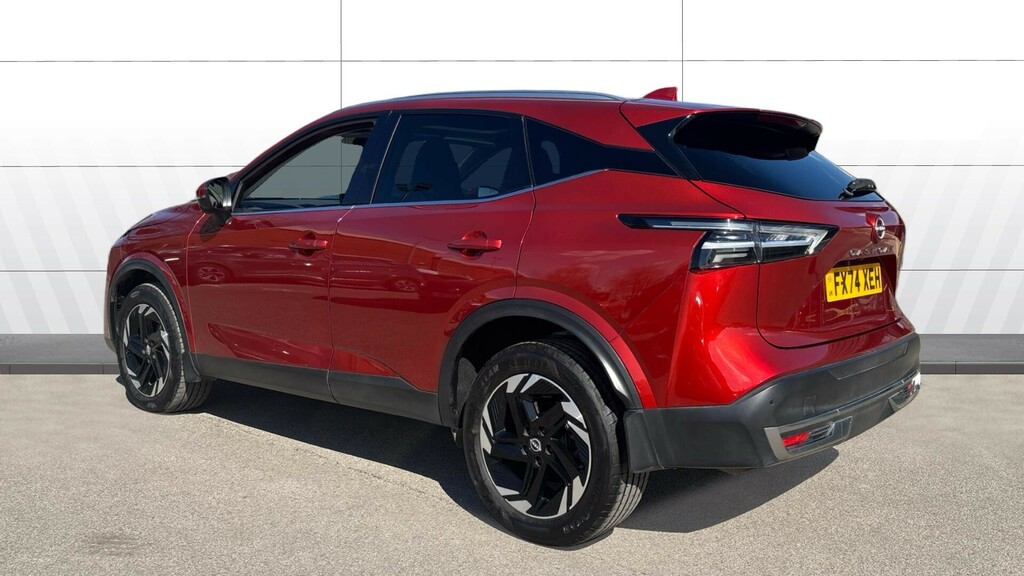 Nissan Qashqai N-connecta FX74XEH Red #2