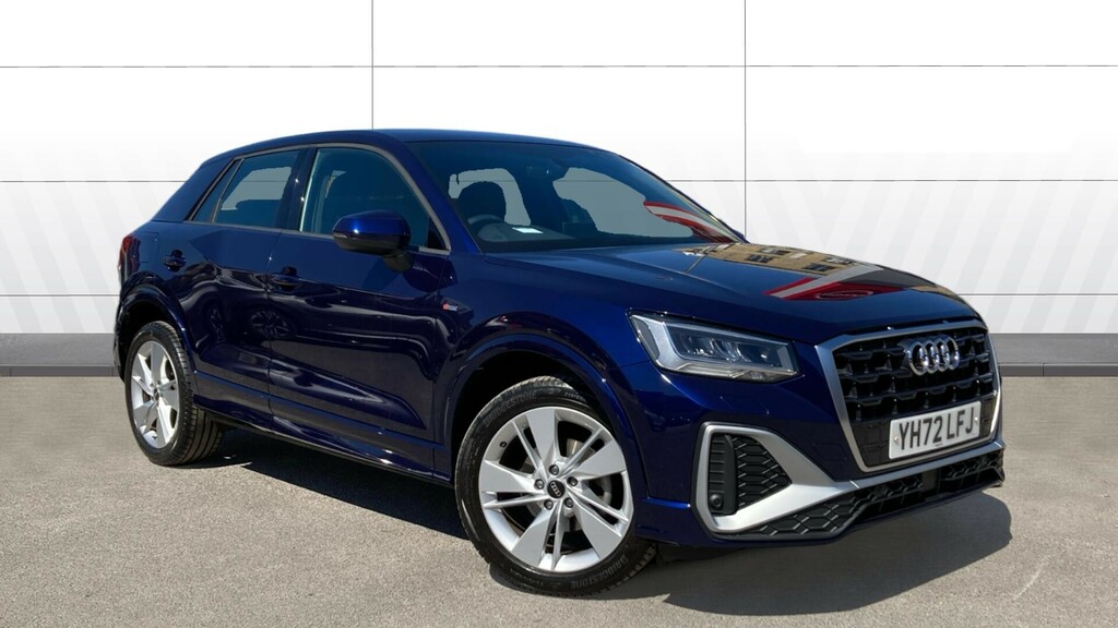 Audi Q2 S Line Blue